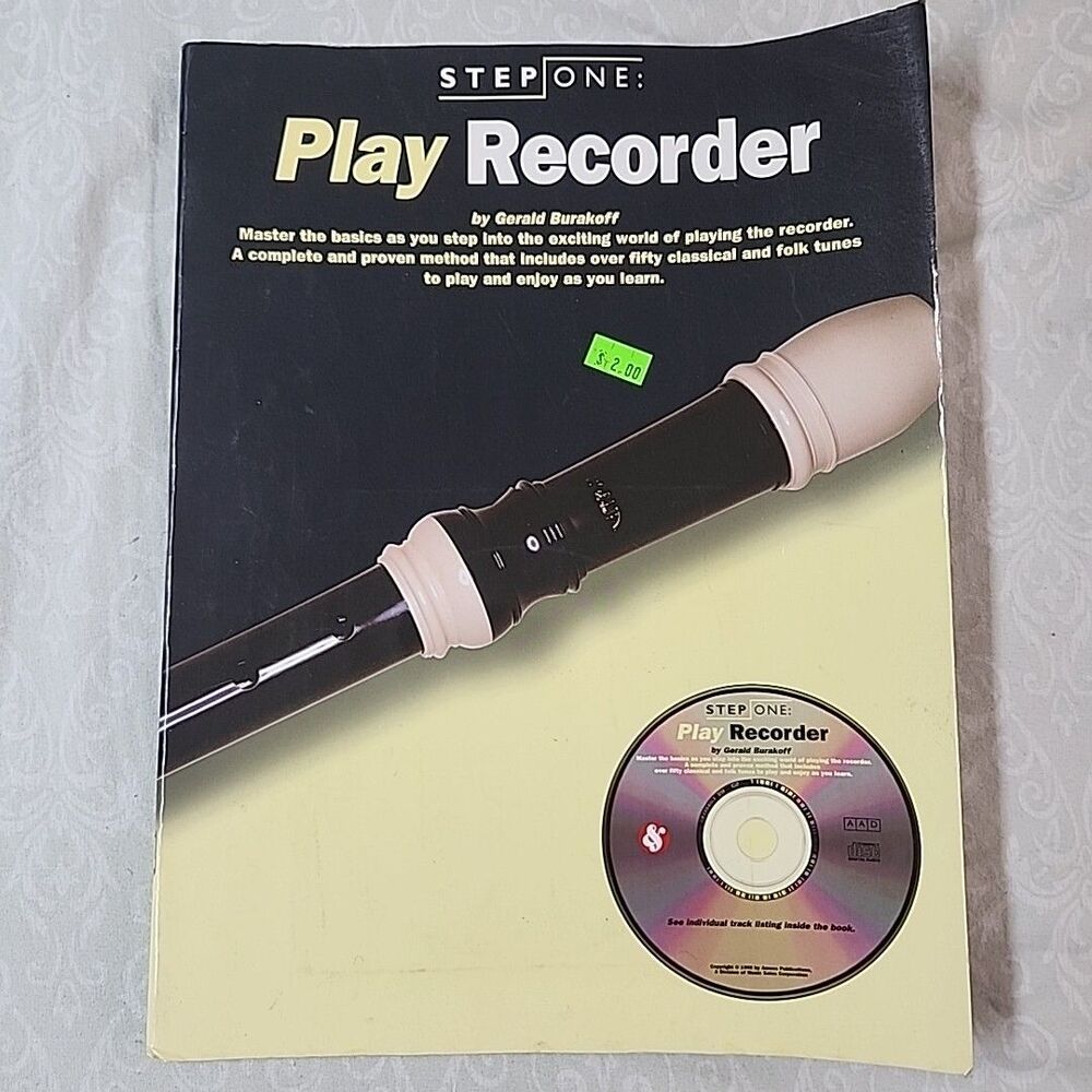 Homeschool Curriculum Music Education Step One Play Recorder Gerald Burakoff